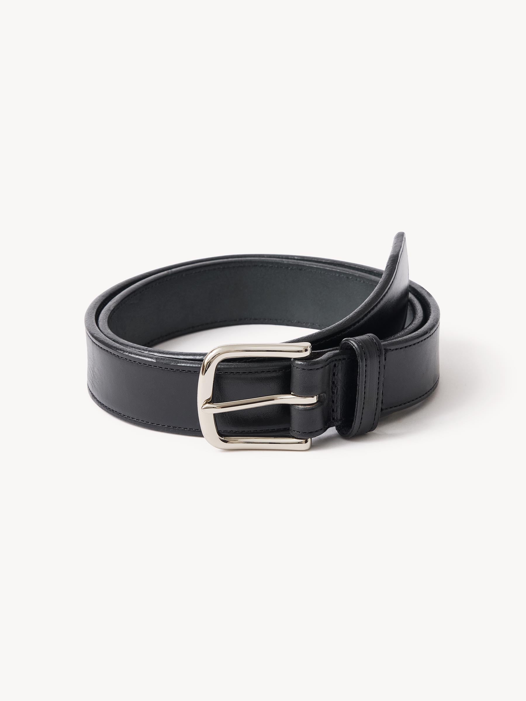 Black Semi Fancy American Dress Belt