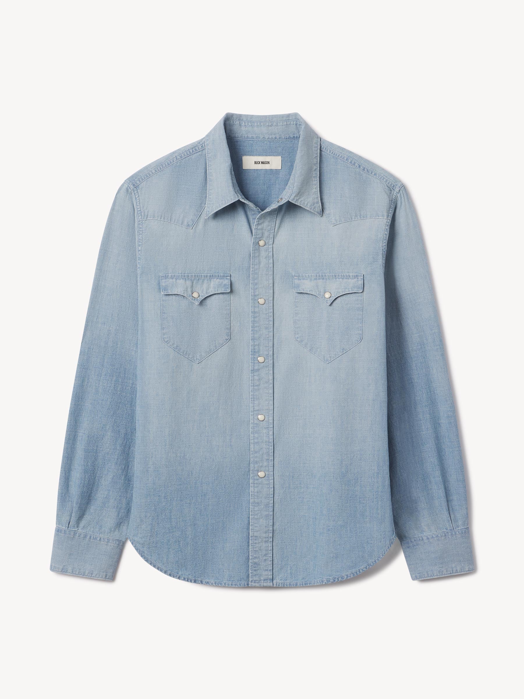 L030 Japanese Chambray Western Shirt