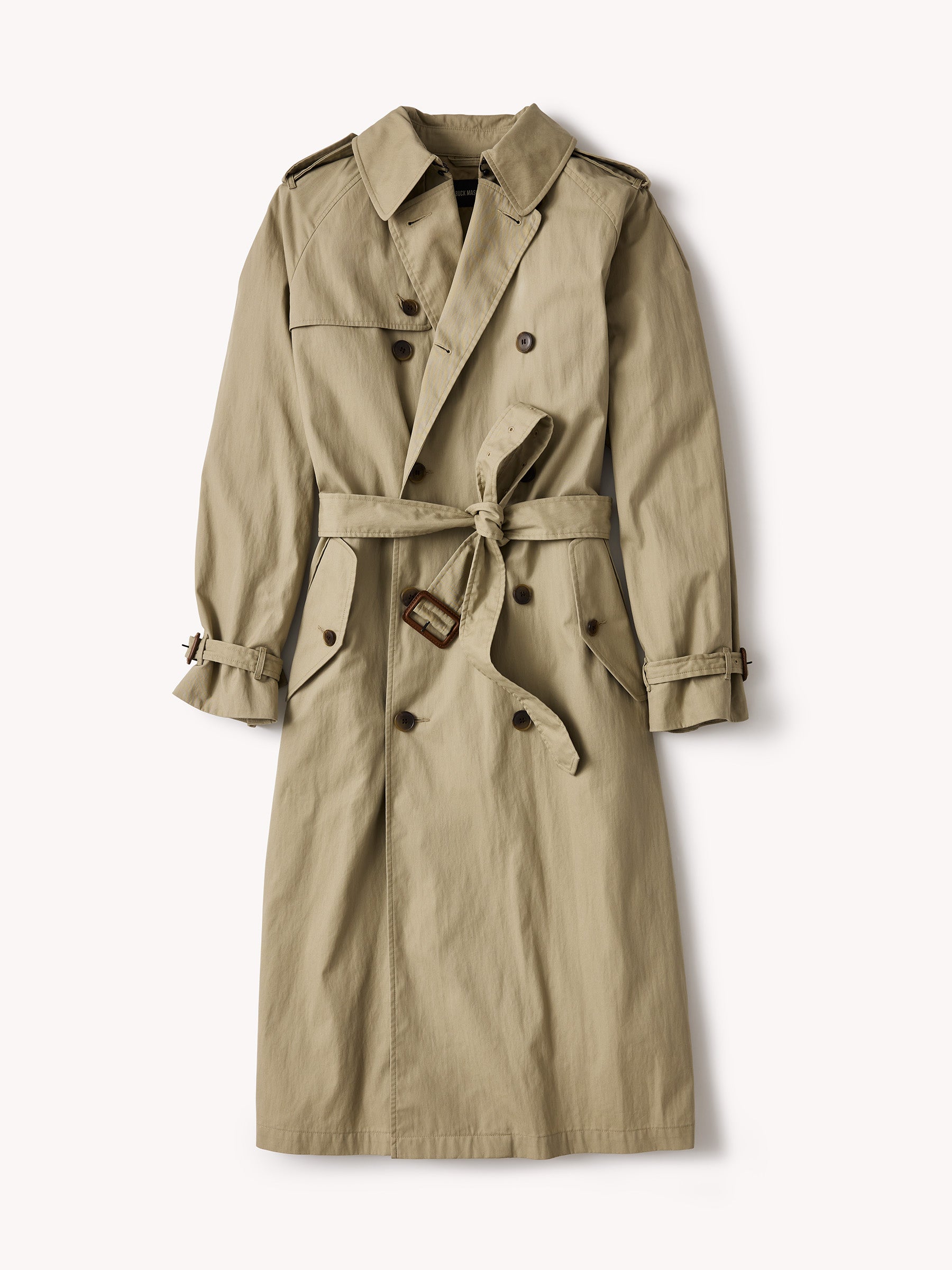 Dried Olive Signature Trench