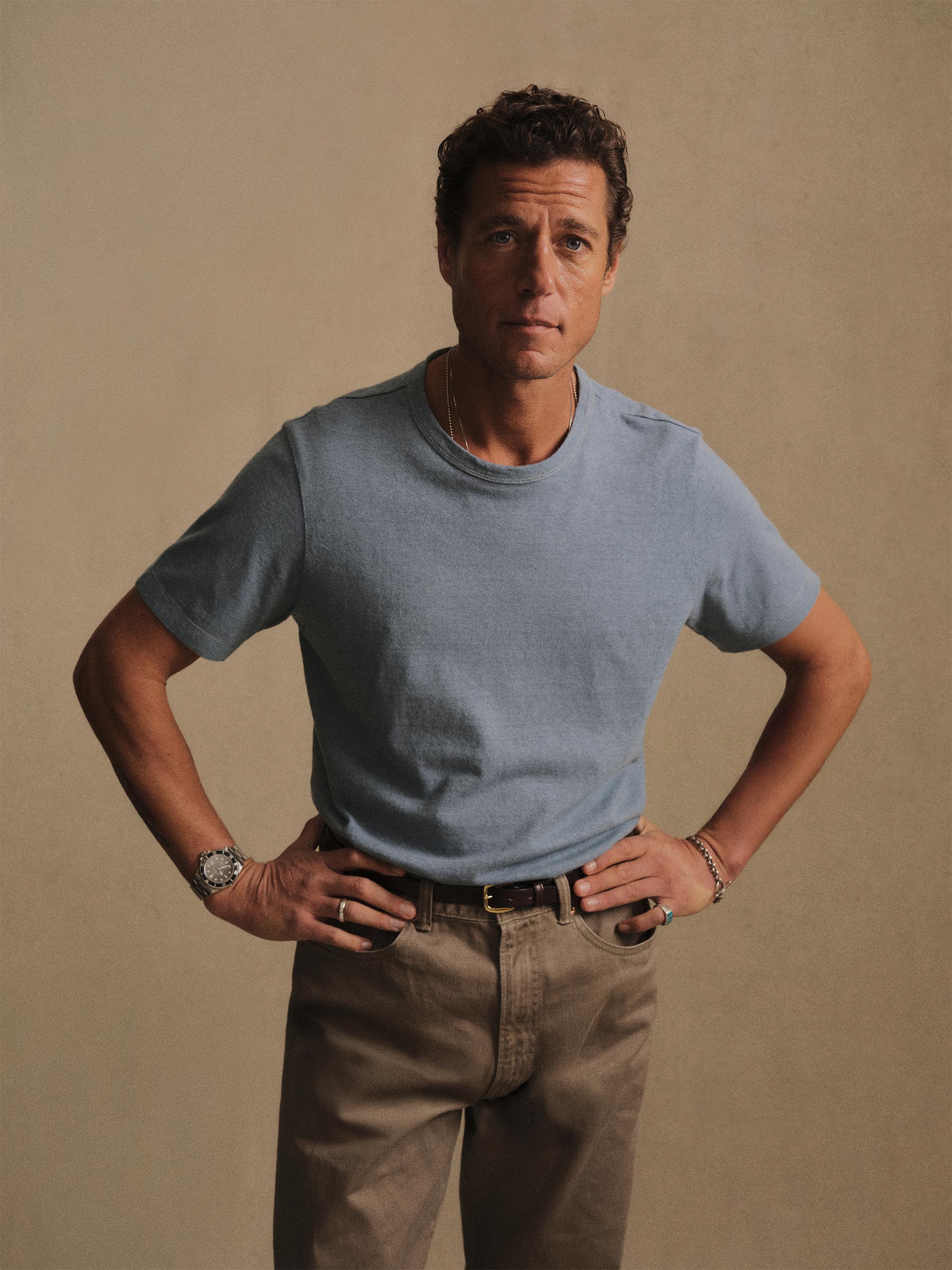 Alternative view of Zuma Blue Yuma Hemp Cotton Classic Tee