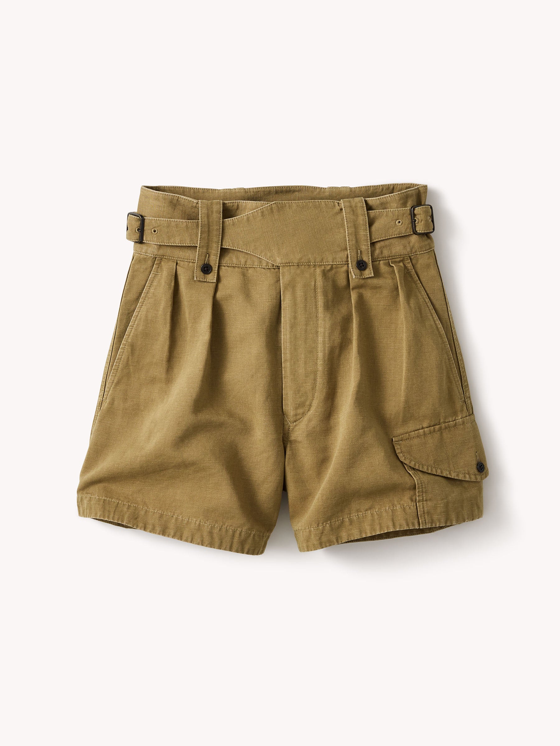 Washed Olive Scout Short