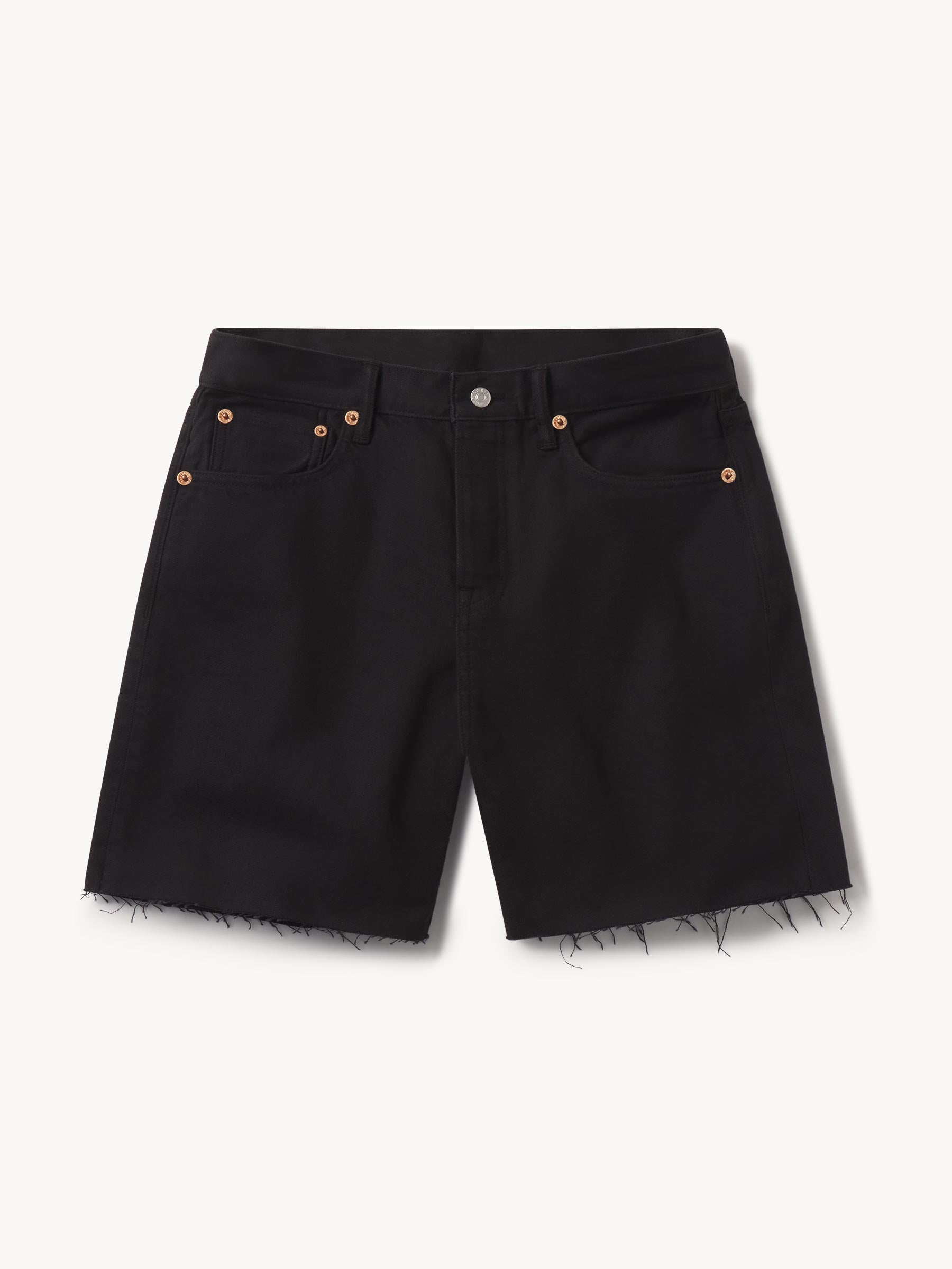 Black Montecito Cut Off Short