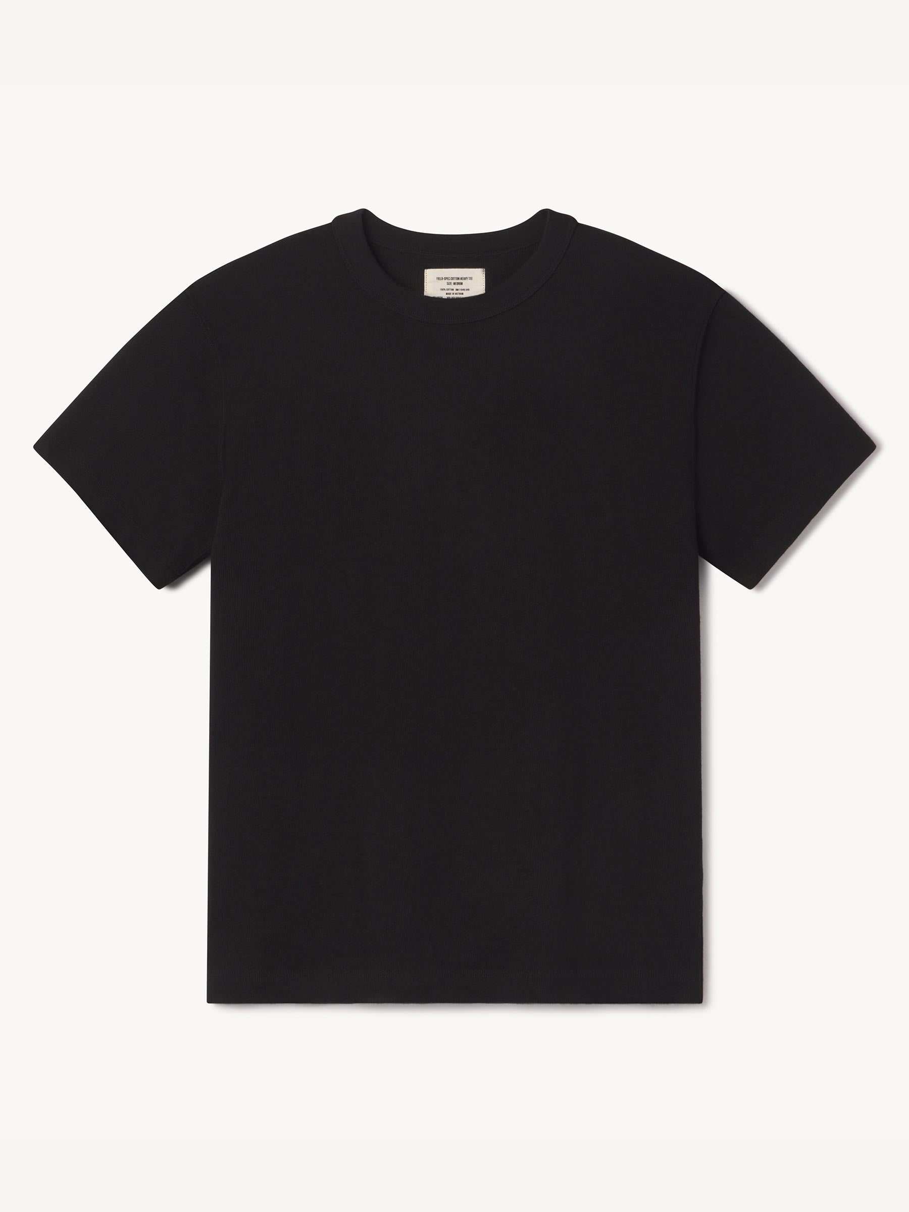 Black Field Spec 90S Boxy Heavy Tee