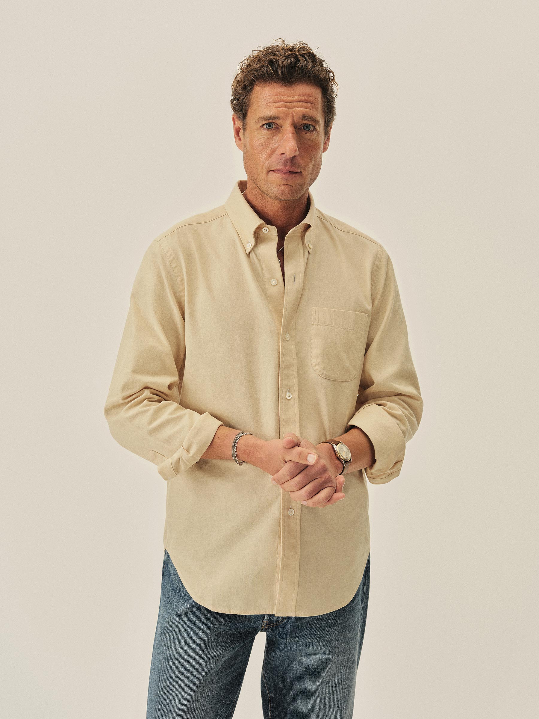 Alternative view of Barley End On End California Oxford BD Shirt