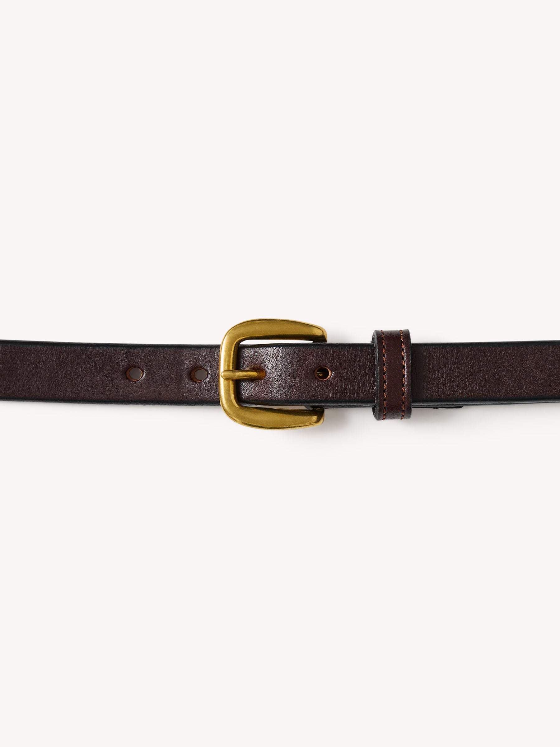 Alternative view of Oxblood Slim Harpo American Dress Belt