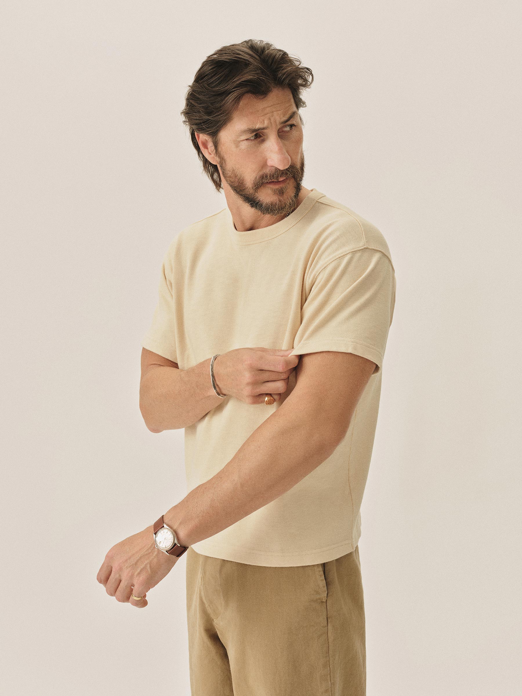 Alternative view of Collingwood Field Spec 90S Boxy Heavy Tee