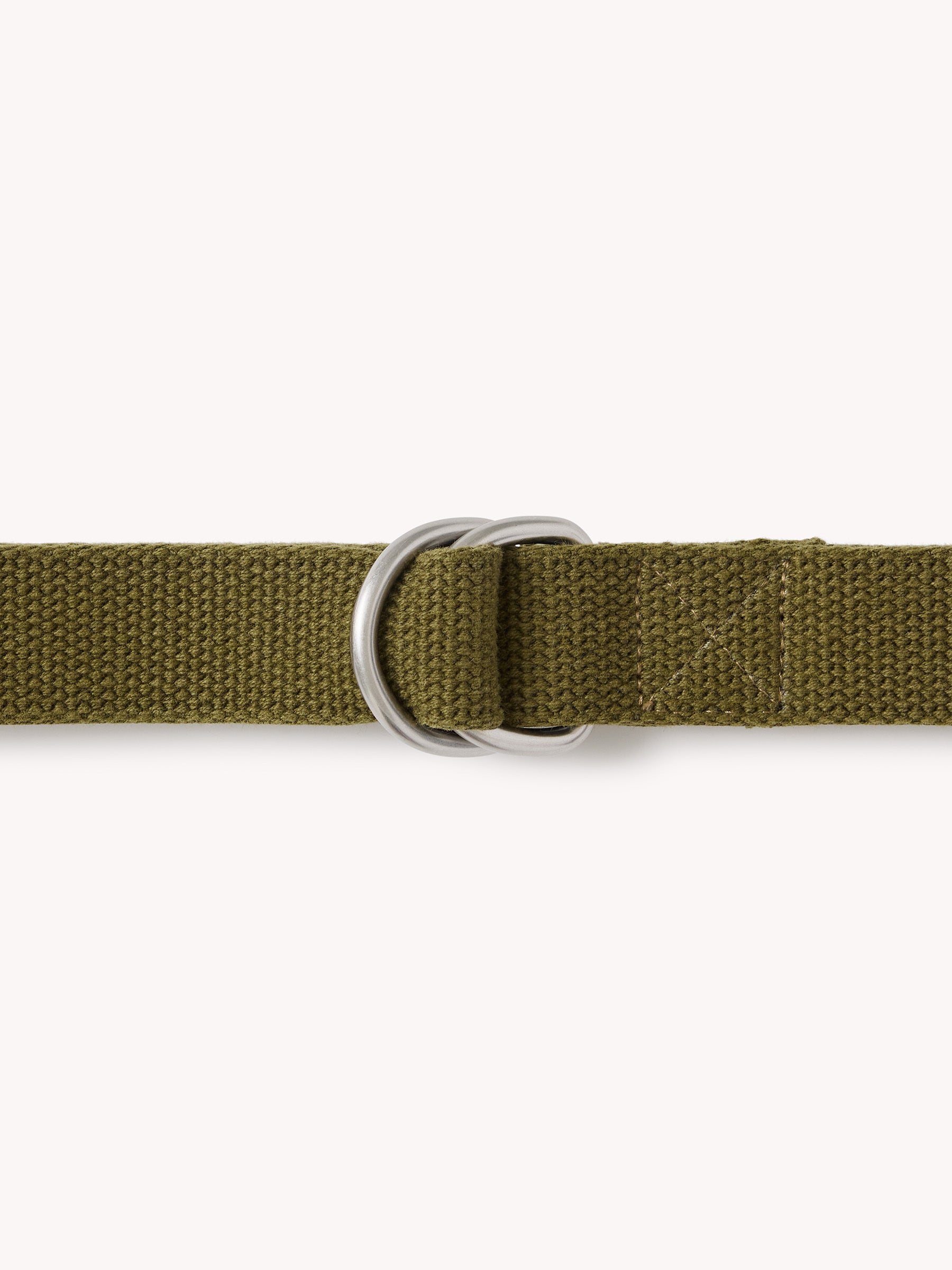 Alternative view of Olive Drab D Ring Cotton Belt