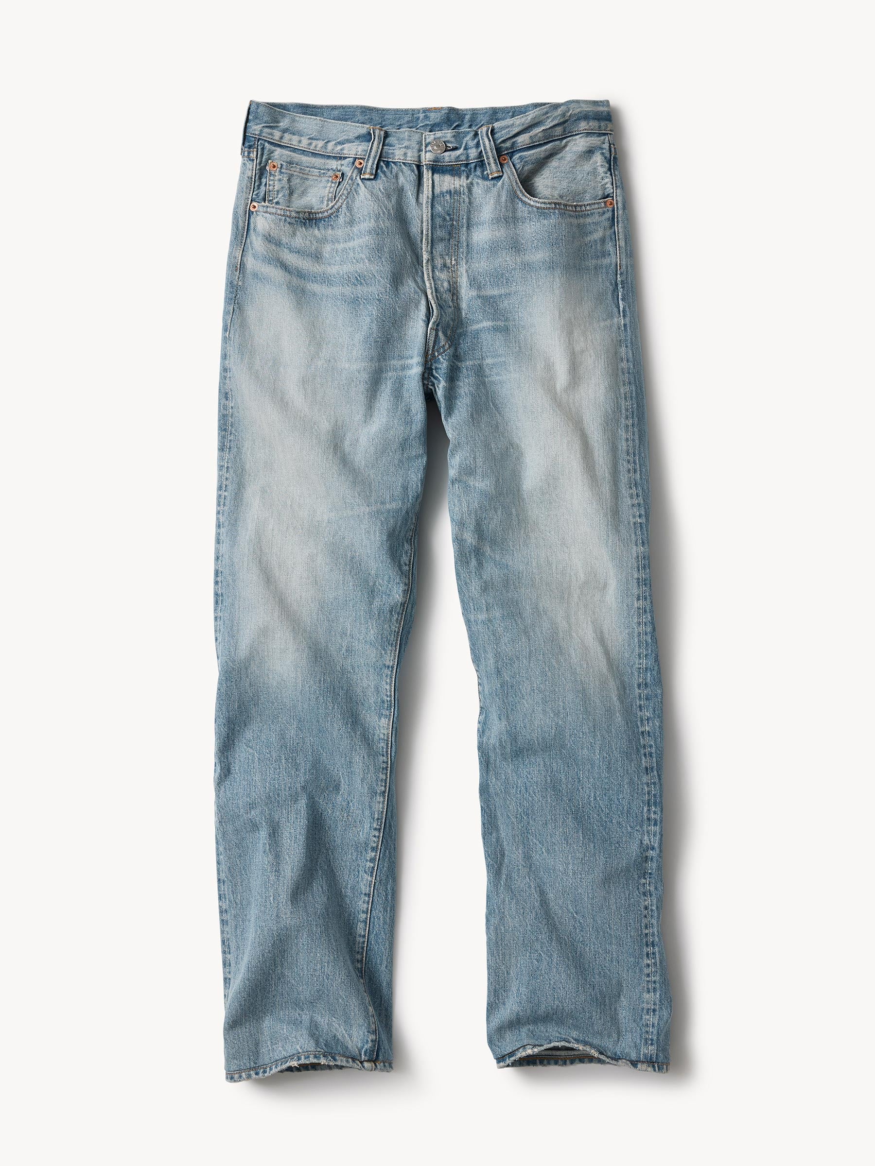 L060 Japanese Loomstate Selvedge Full Saddle Jean