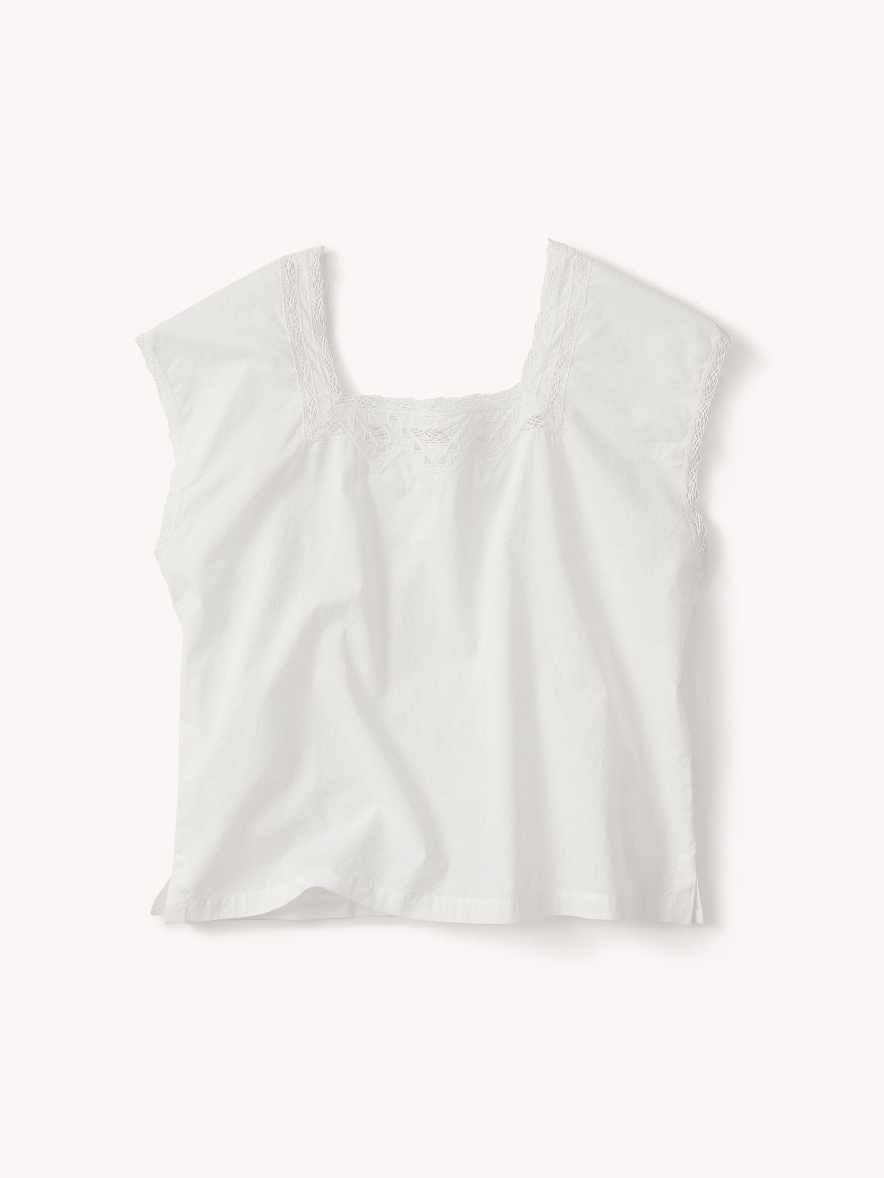 Natural Heirloom Poplin Tee