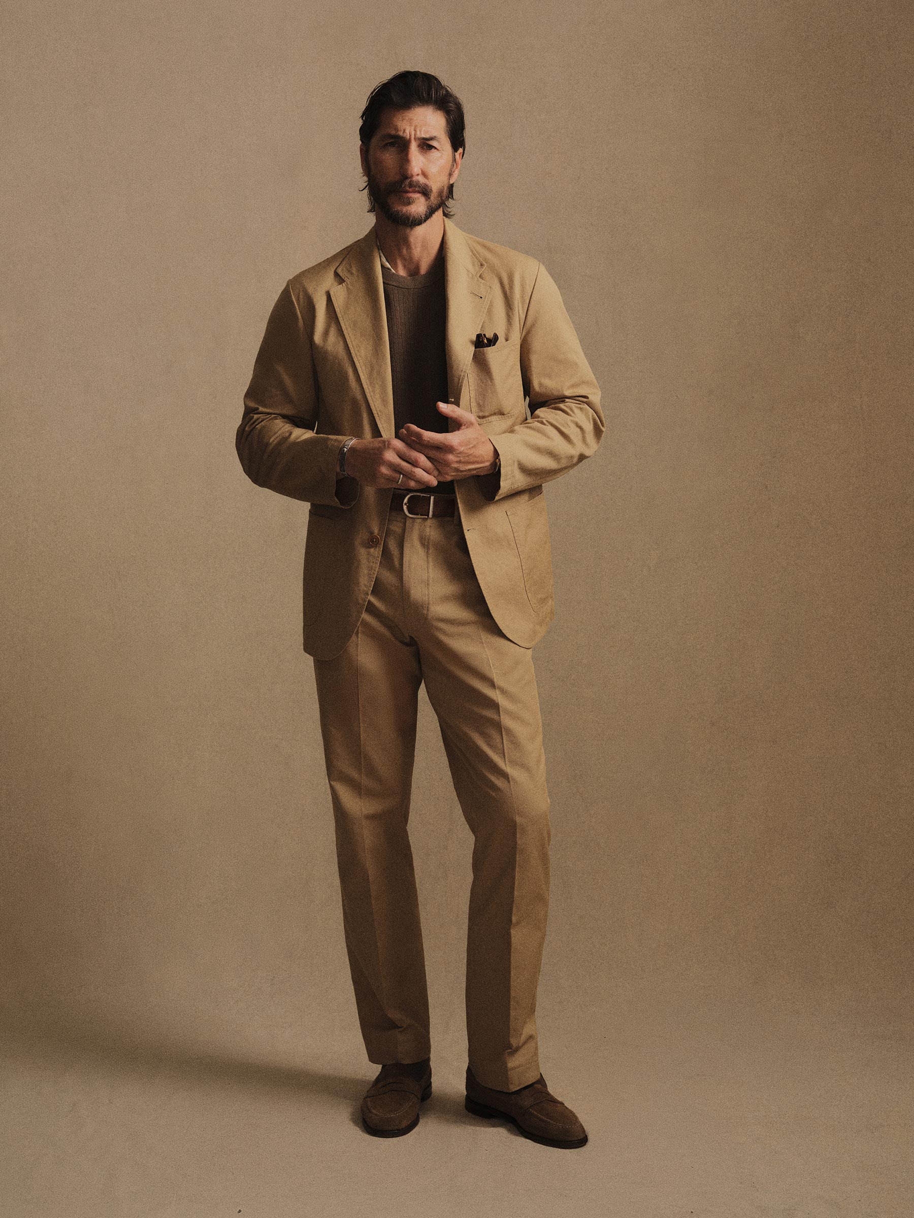 Khaki Tropic Twill Carry On Ford Standard Pant