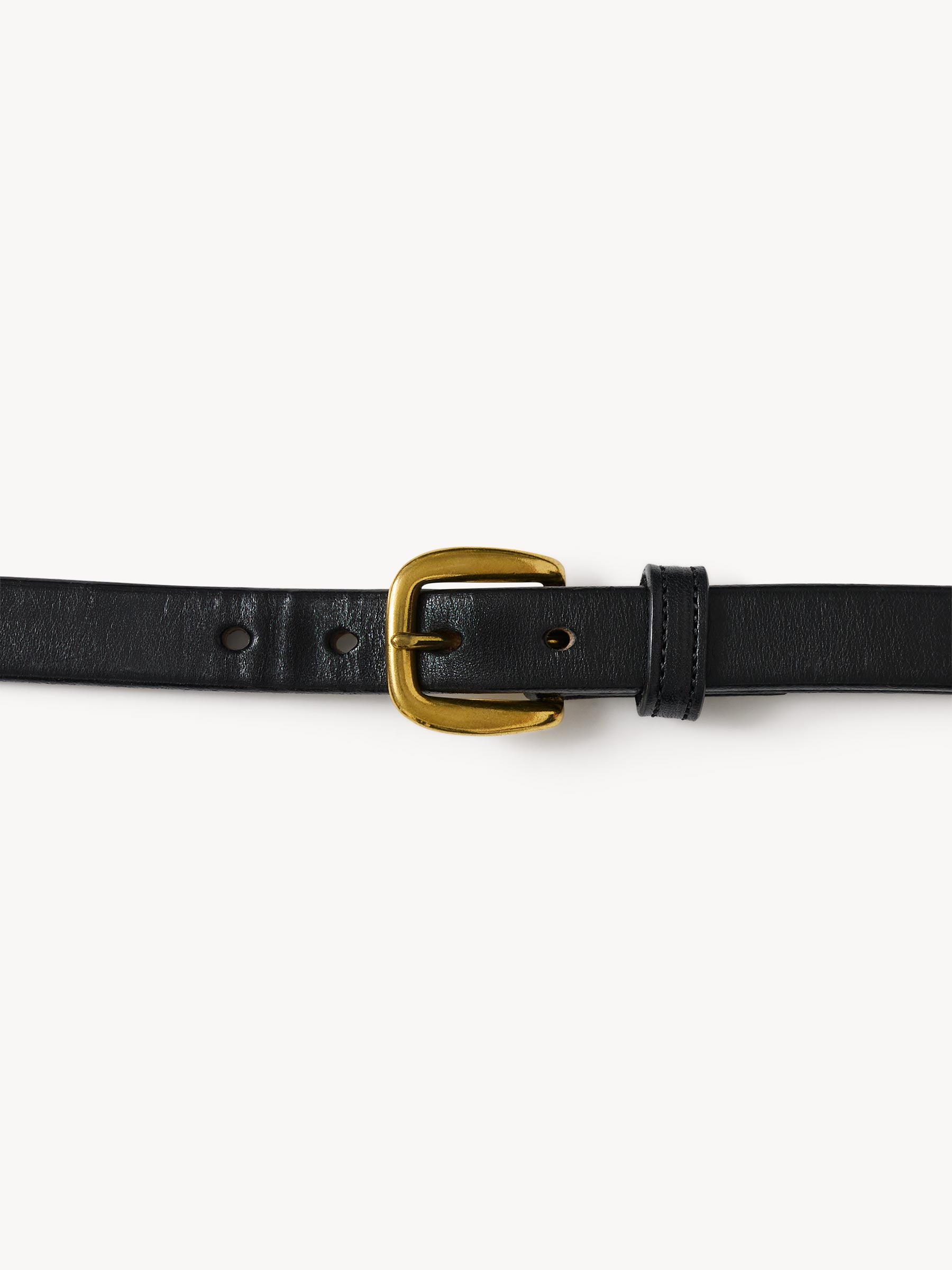 Alternative view of Black Slim Harpo American Dress Belt