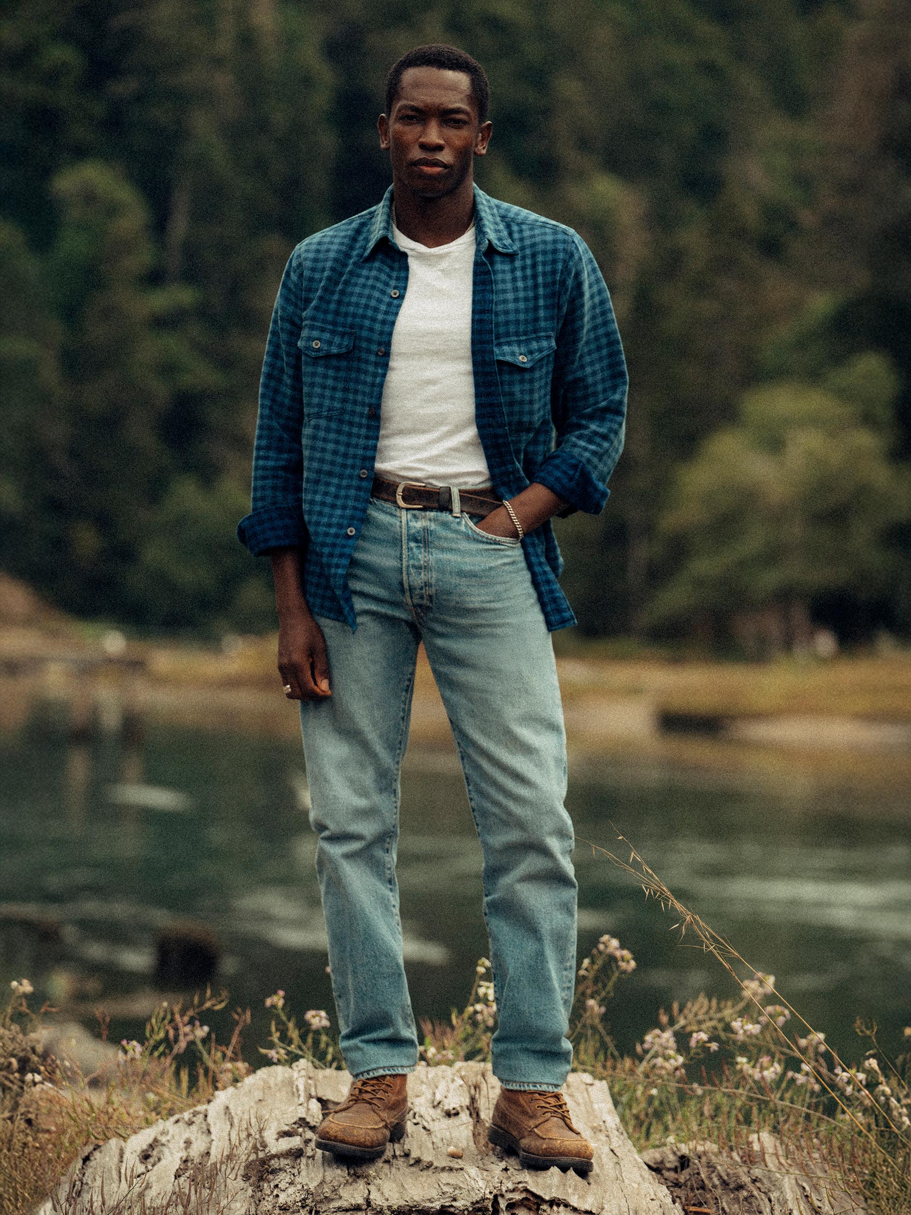 Alternative view of L034 Japanese Denim Ford Standard  Jean