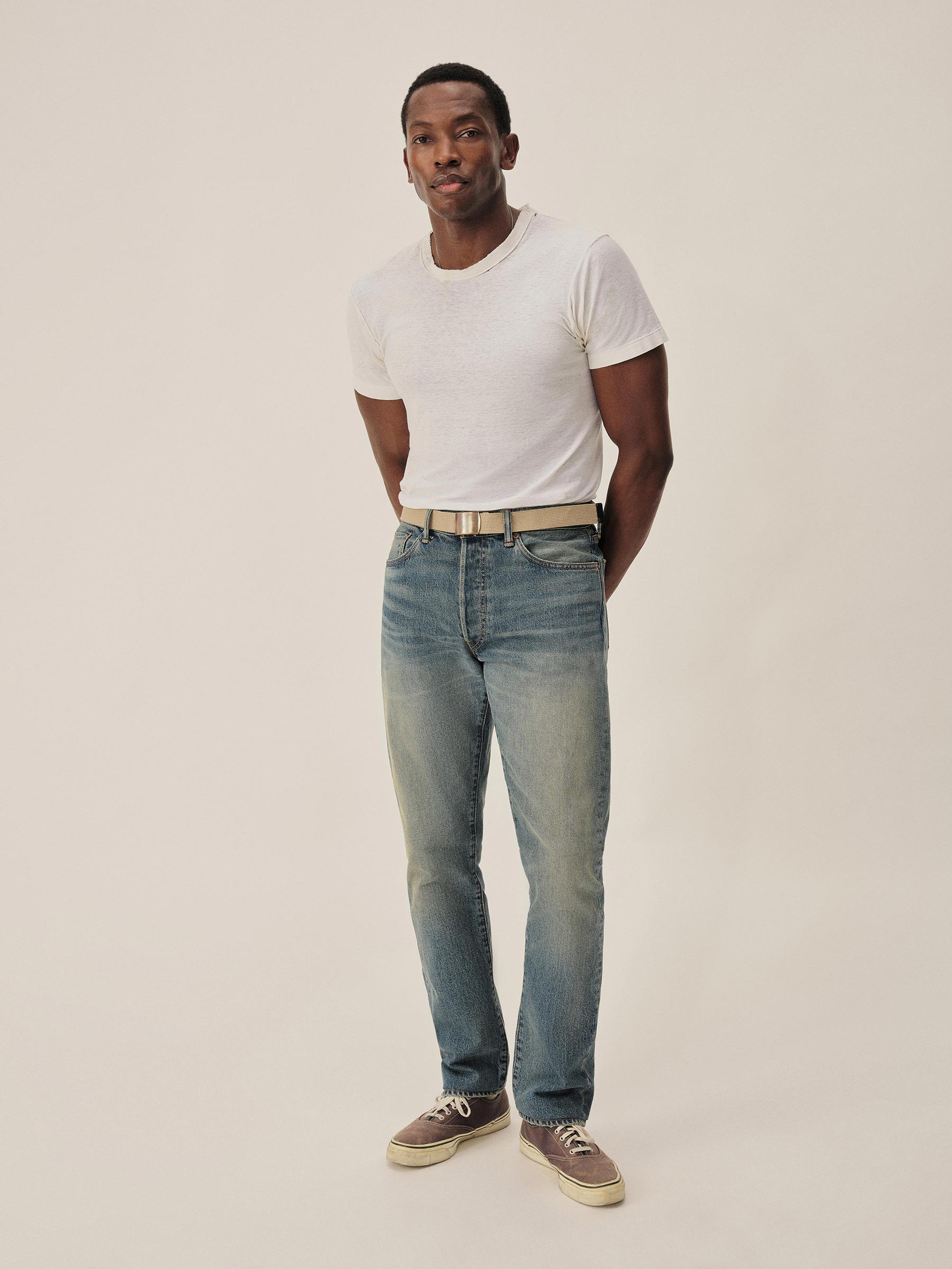 Alternative view of M079 Japanese Denim Maverick Slim Jean