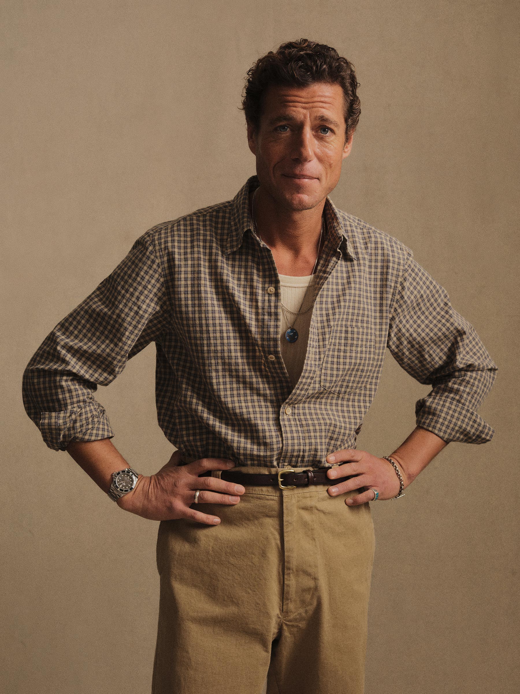 Alternative view of Ensenada Plaid Wornwell One Pocket Shirt