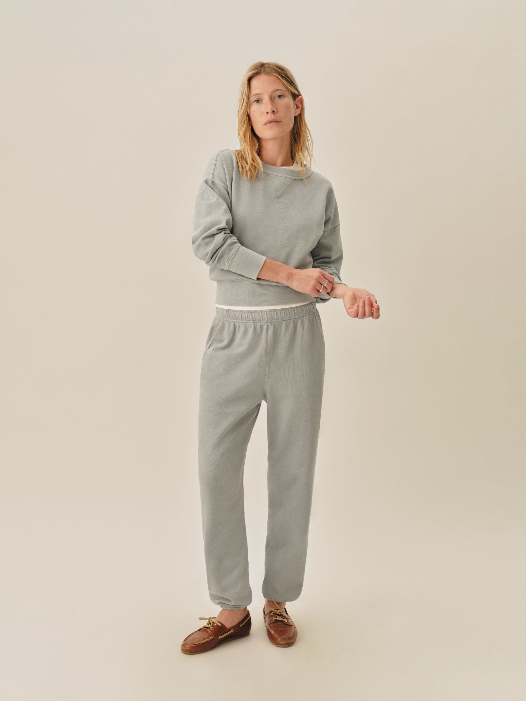 Alternative view of Faded Sky Venice Wash Vintage Interloop Sweatpant