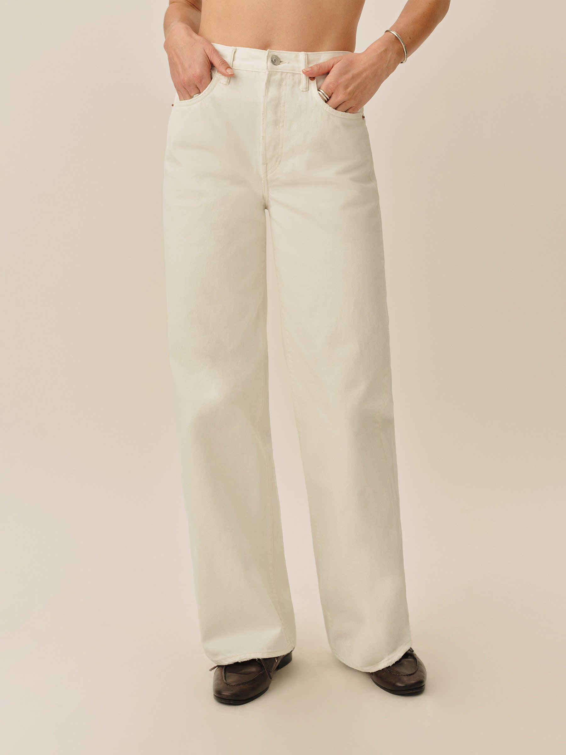 Alternative view of Vintage Natural Jet Set Jean