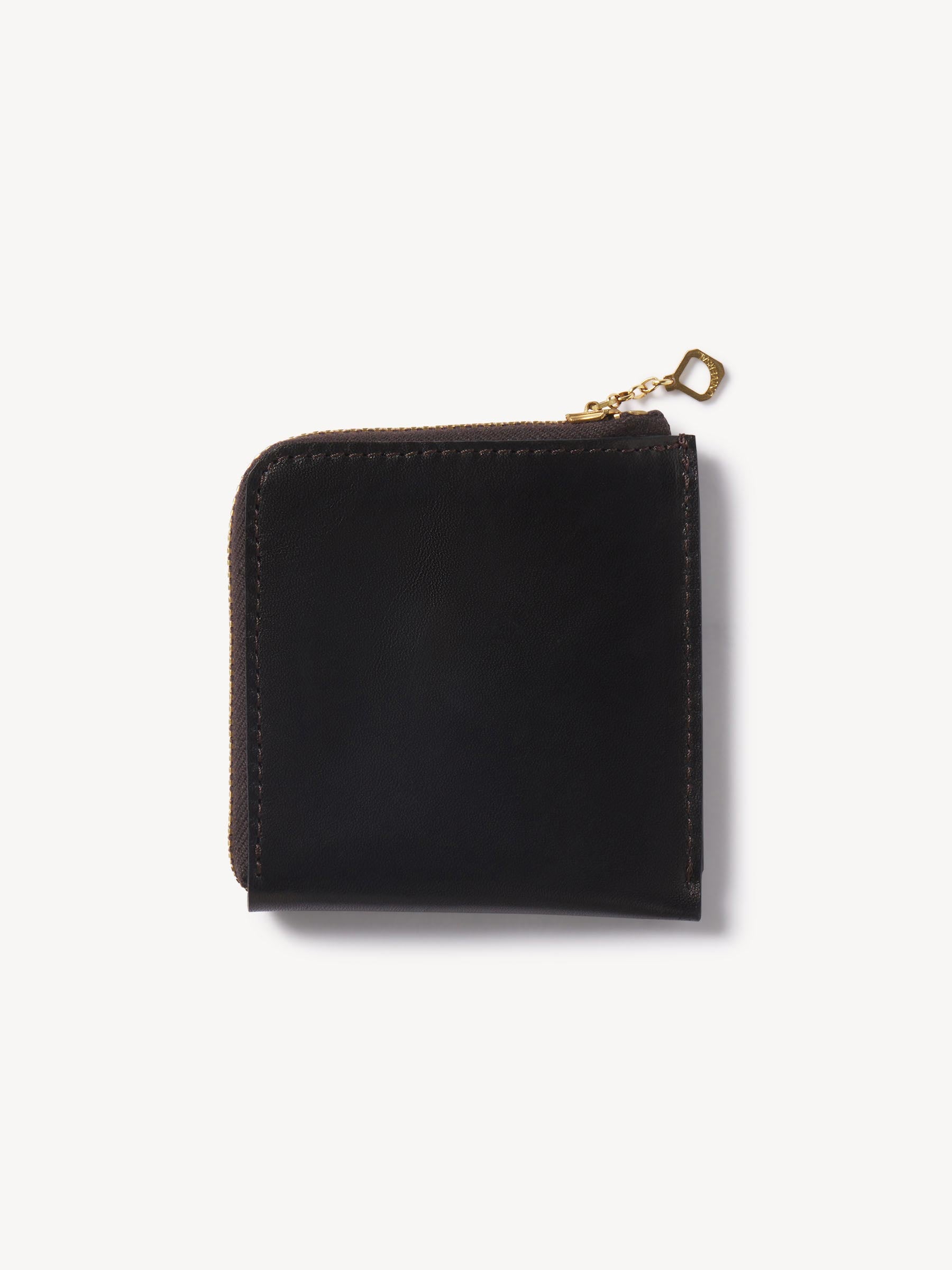 Alternative view of Black Y'2 Leather X Buck Mason Leather Zip Wallet